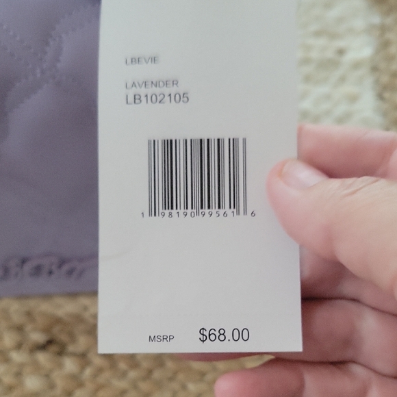 Betsey Johnson Lilac Mini Bag with Pearl Accent - Picture 5 of 13